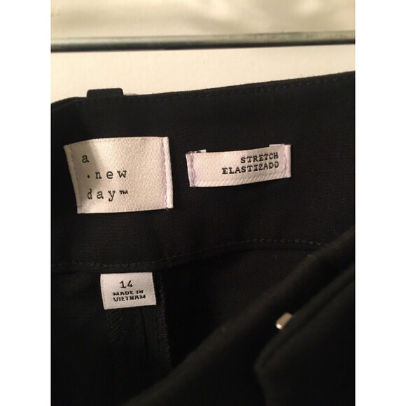 A New Day Women's Black Dress Pants Slacks Stretch Size 14 - Picture 4 of 6